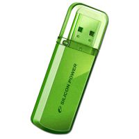USB Flash Drive 16Gb Silicon Power Helios 101 (зеленый)  ― disk-nn
