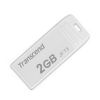 USB Flash Drive 2Gb Transcend JetFlash T3 (белый)